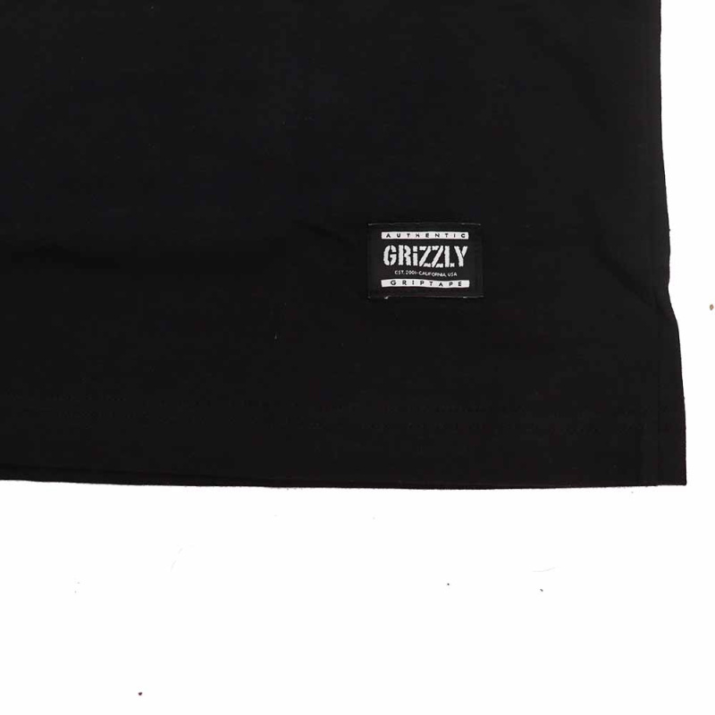 Camiseta Grizzly Anarchy Preto